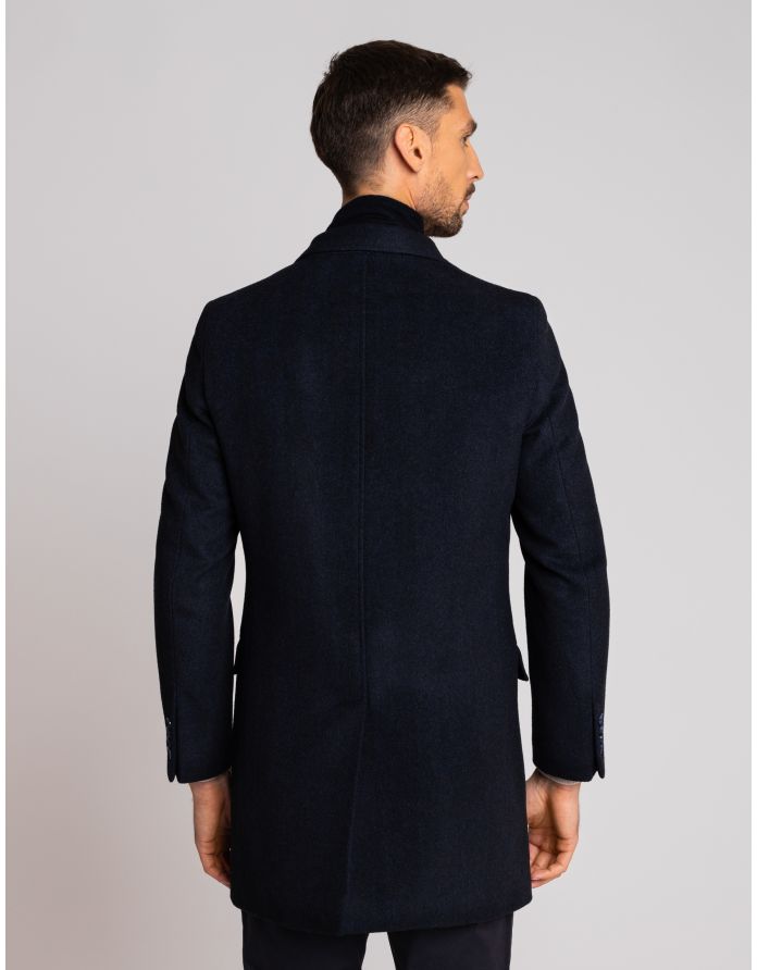 płaszcz sorianello granatowy