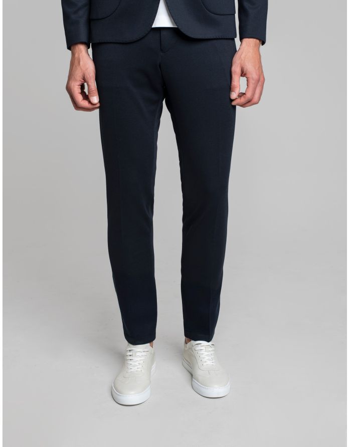 spodnie do zestawu circello granatowy slim fit