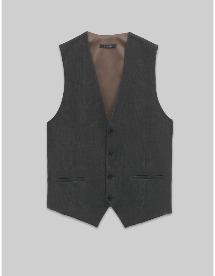 kamizelka zuglia zielony slim fit