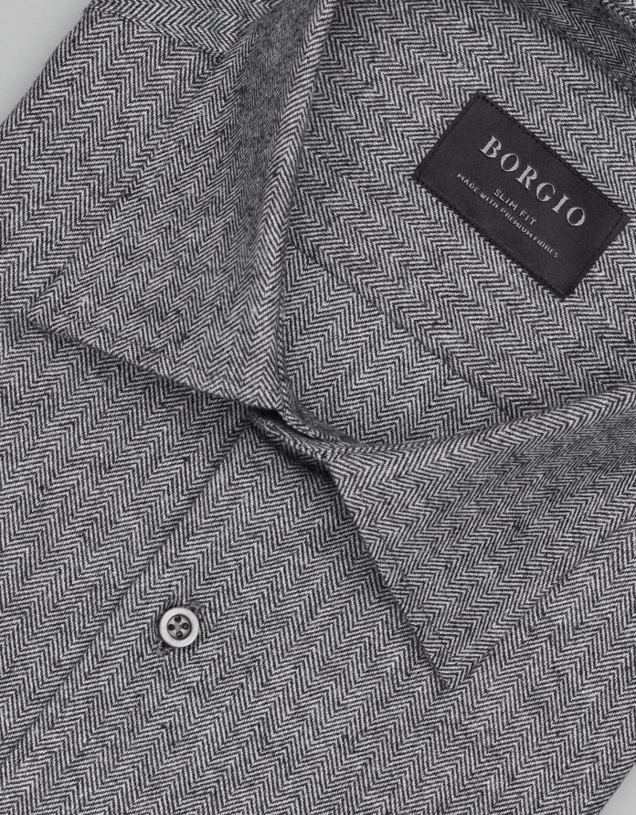 koszula francofonte 00515 długi rękaw slim fit