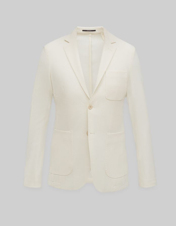 marynarka genoni ecru slim fit