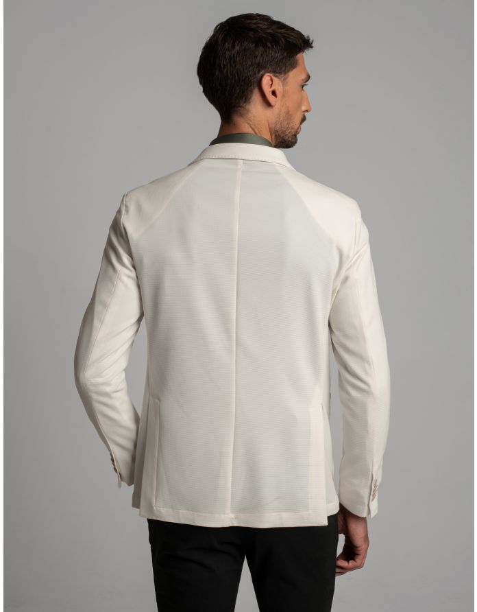 marynarka genoni ecru slim fit