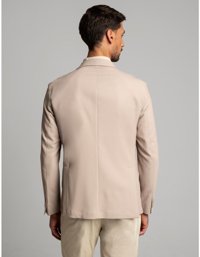 marynarka genoni beżowy slim fit