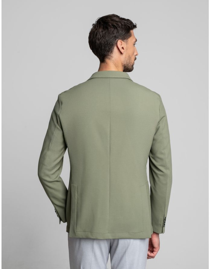 marynarka genoni zielony slim fit