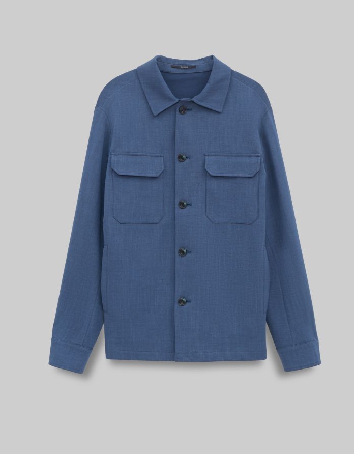 overshirt origgio granatowy