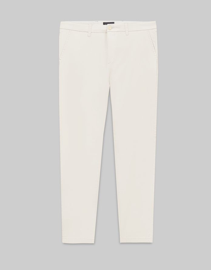 spodnie sagrado biały slim fit gatunek ii