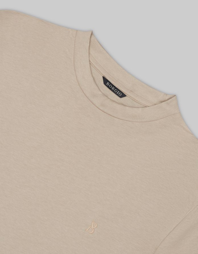 longsleeve modolo beżowy