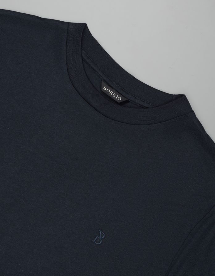 longsleeve modolo granatowy