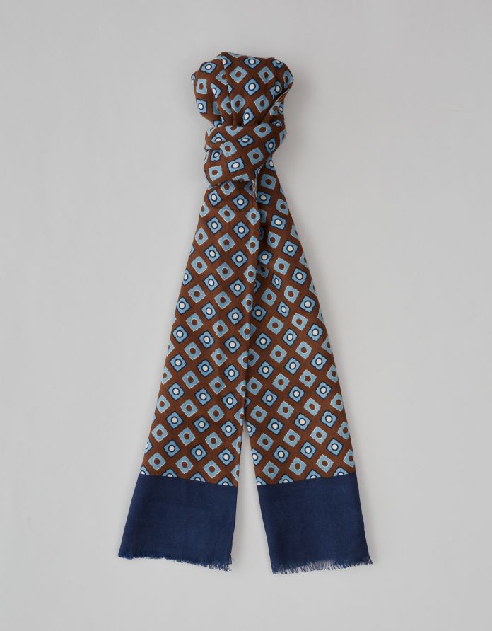 szalik cottanello ceglasty