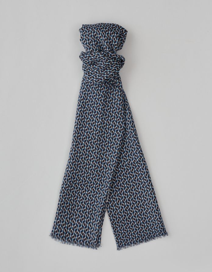 szalik cottanello granatowy2