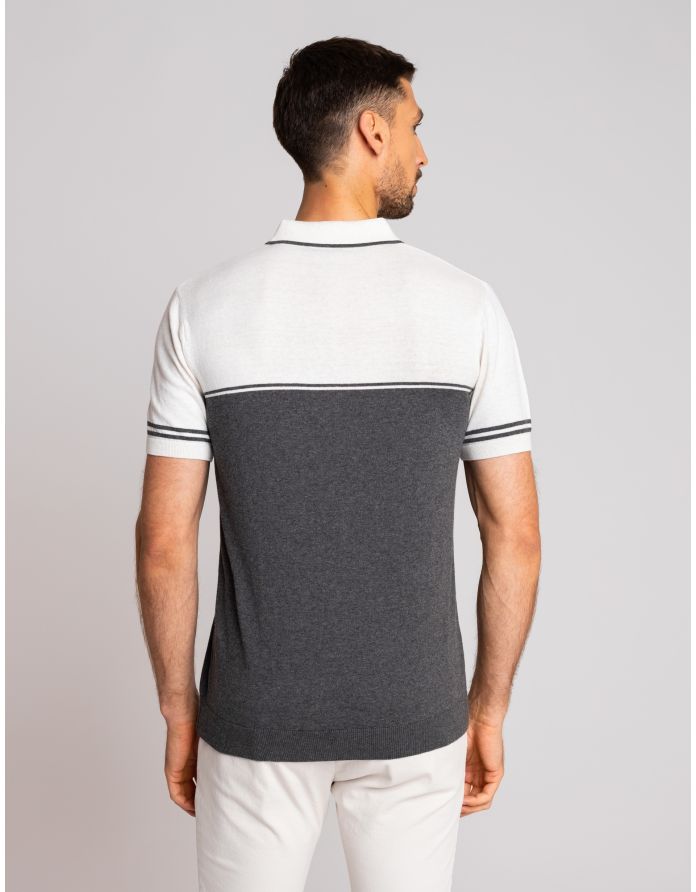 koszulka polo odolo szary