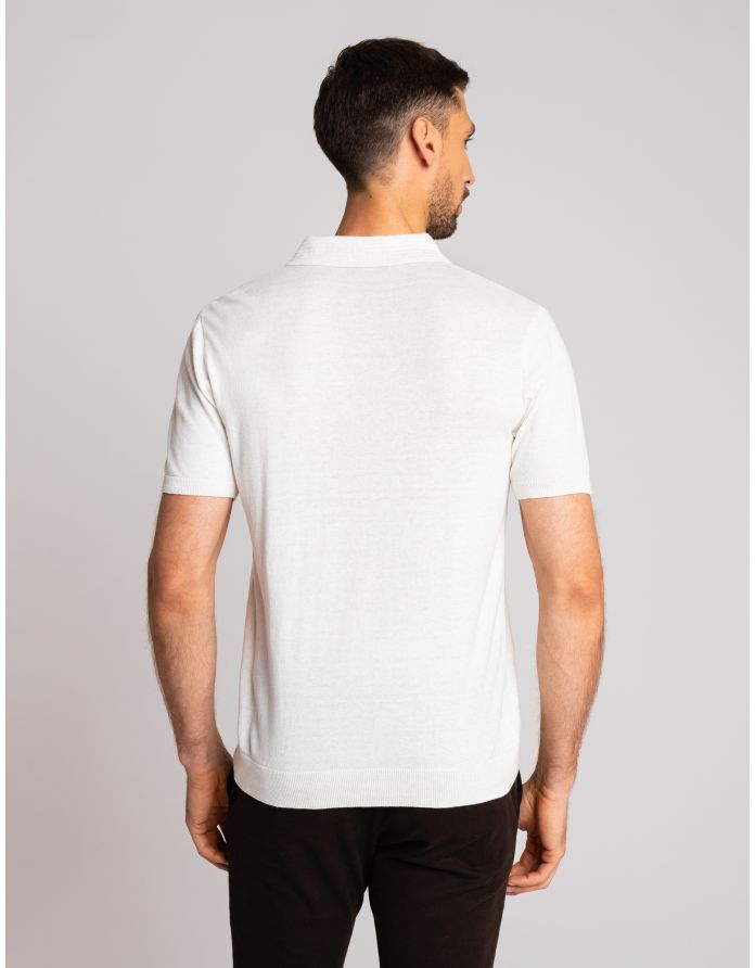 koszulka polo colliano biały