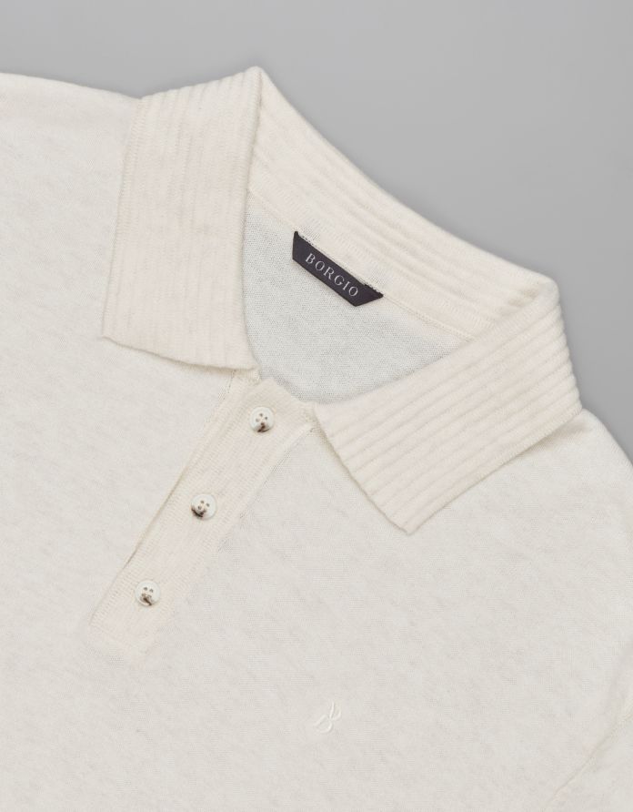 koszulka polo colliano biały