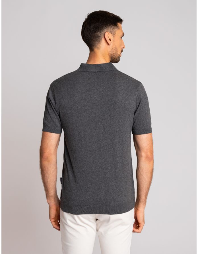 koszulka polo colliano szary