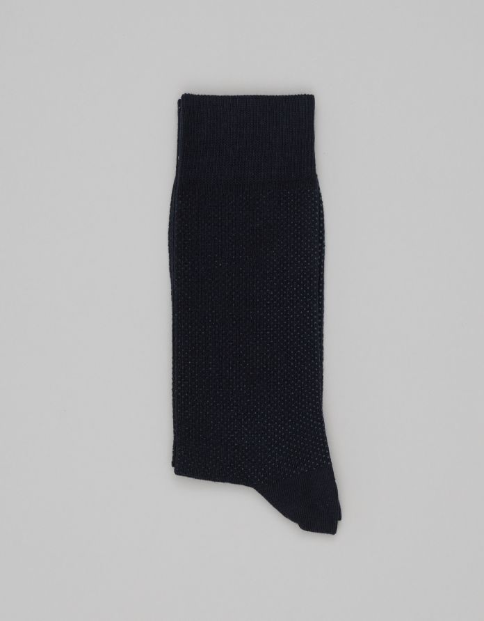skarpety długie punto granatowe