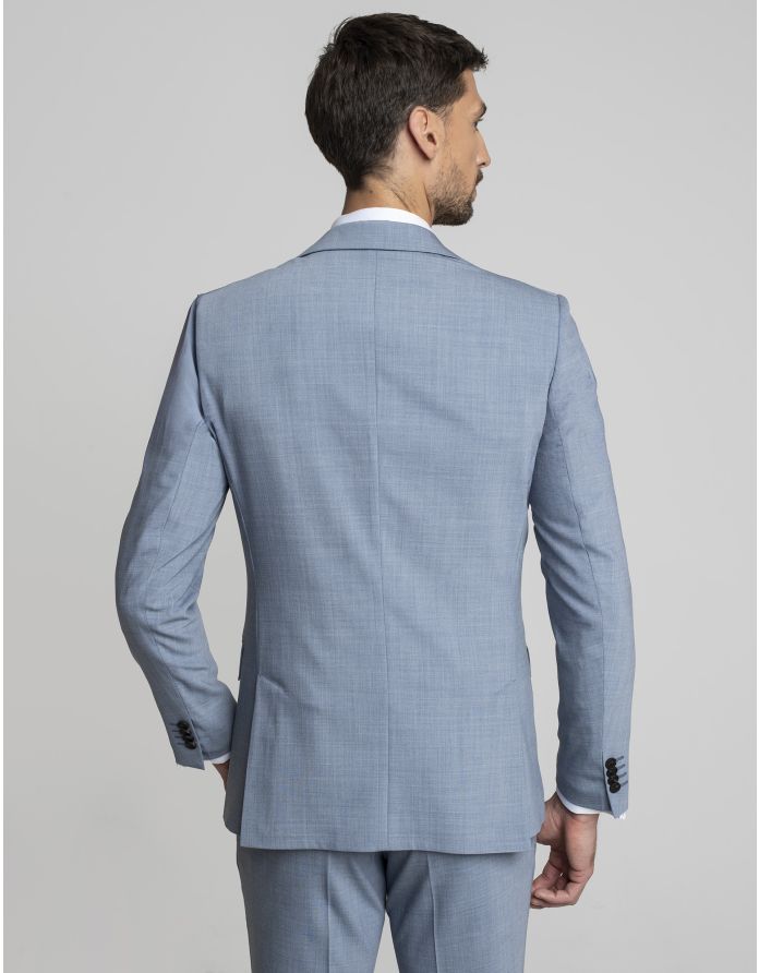 marynarka do zestawu olmedo błękit slim fit