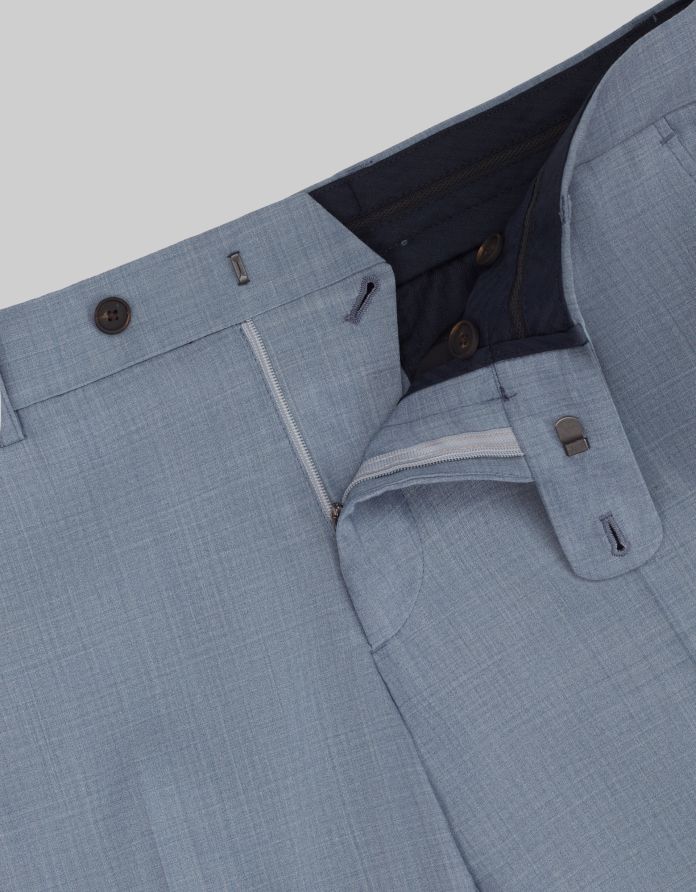 spodnie do zestawu olmedo błękit slim fit