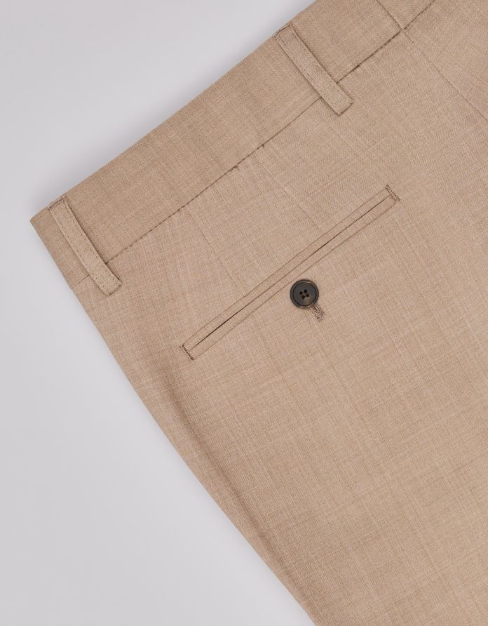 Spodnie do zestawu  orciano beżowy slim fit