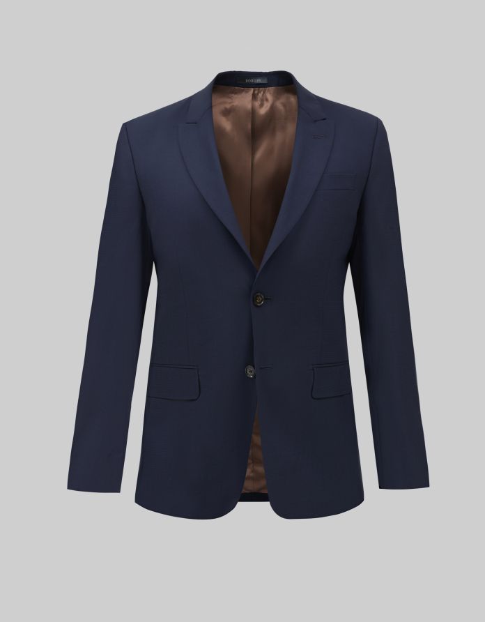 Marynarka do zestawu parma granatowy slim fit