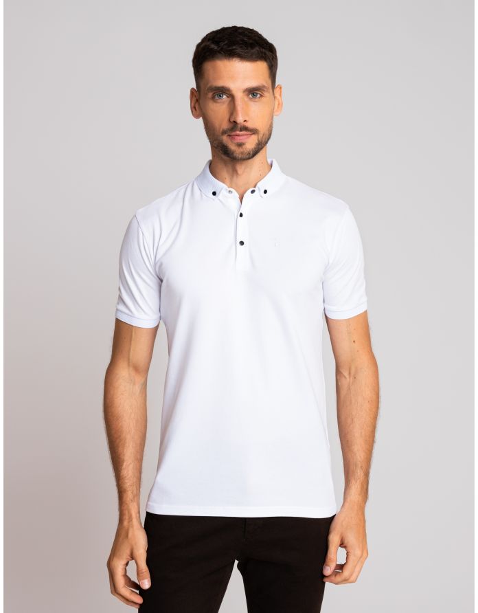 koszulka polo matteo 01 biały