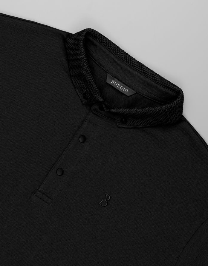 koszulka polo matteo 01 czarny