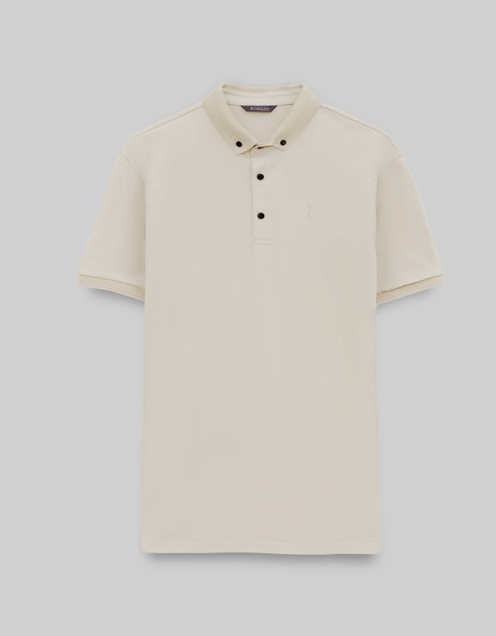 koszulka polo matteo 01 ecru