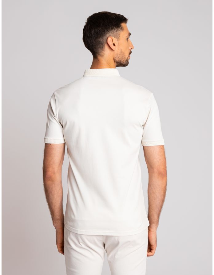 koszulka polo matteo 01 ecru