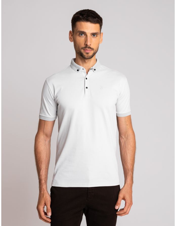 koszulka polo matteo 01 szary