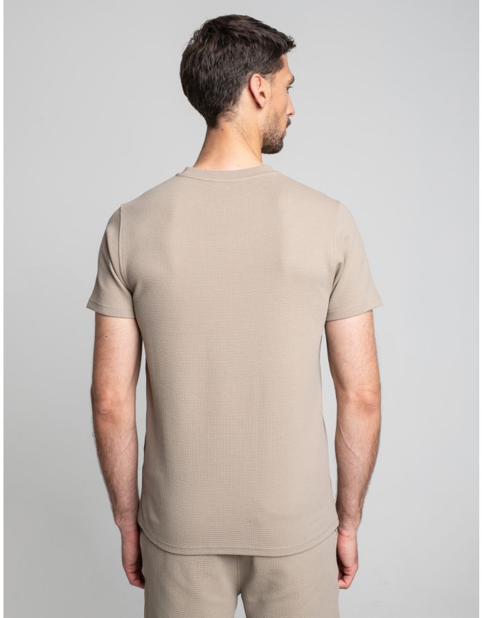 T shirt do kompletu valleve beżowy