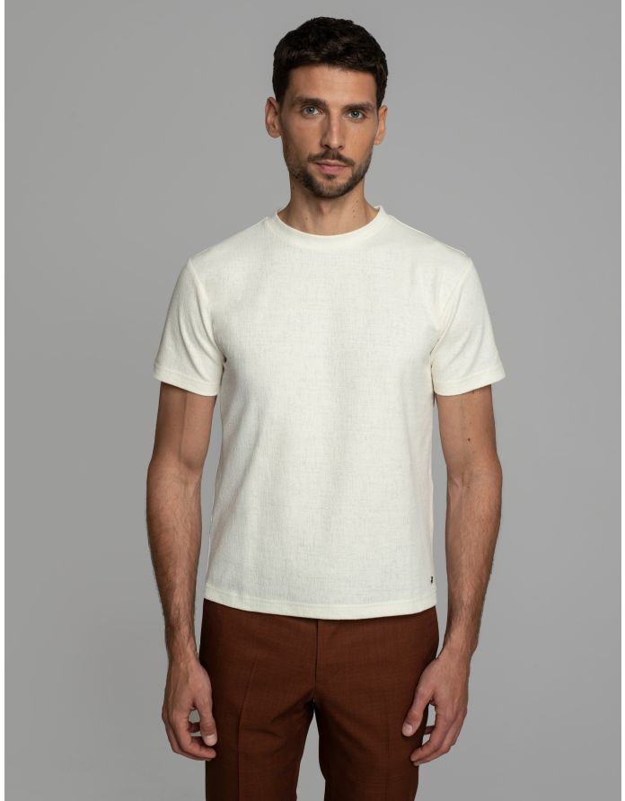 t shirt jacurso ecru