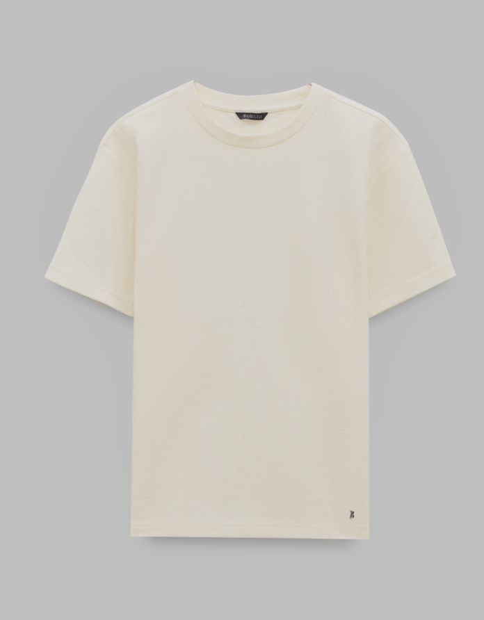 t shirt jacurso ecru