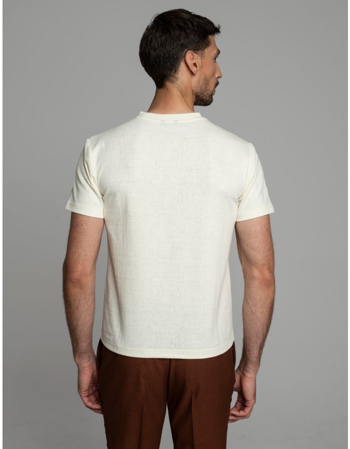 t shirt jacurso ecru