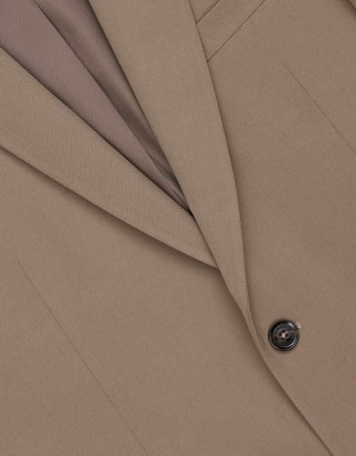 marynarka do zestawu lido khaki slim fit