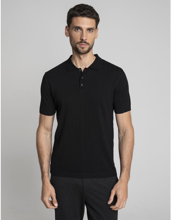 koszulka polo pastena czarny