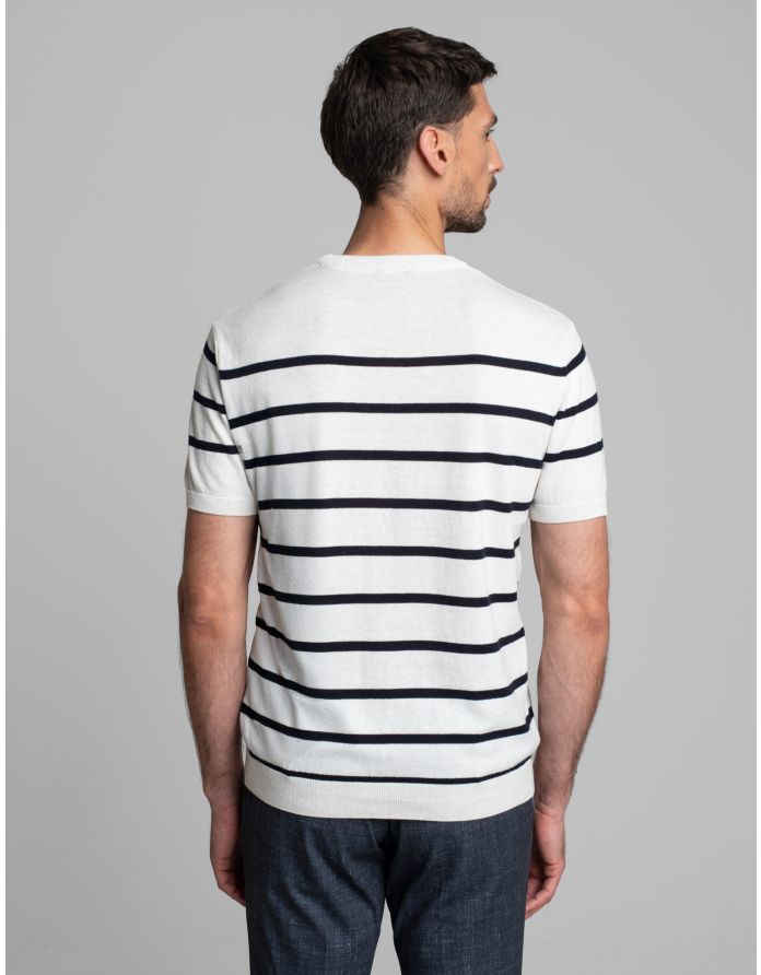 t shirt positano biały b1