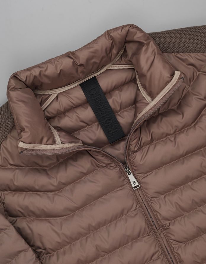 kurtka malegno brązowa