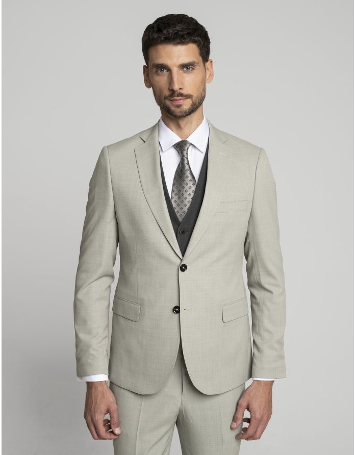 marynarka do zestawu barzano zielony slim fit