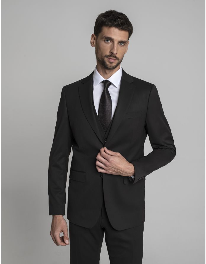 Marynarka do zestawu gualdo 01 brąz slim fit