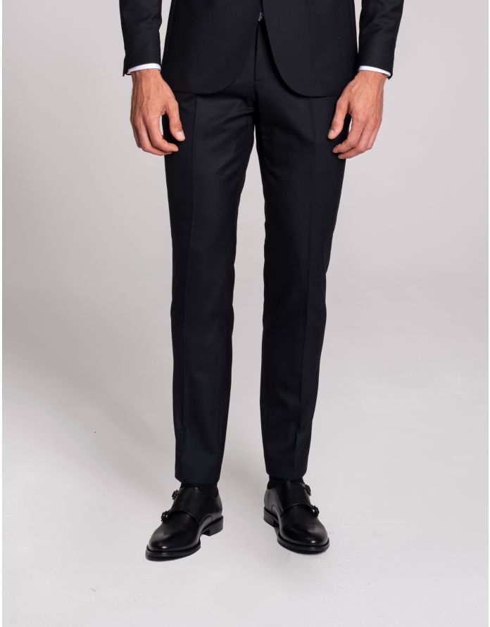 spodnie do zestawu rosolini 02 granatowy slim fit