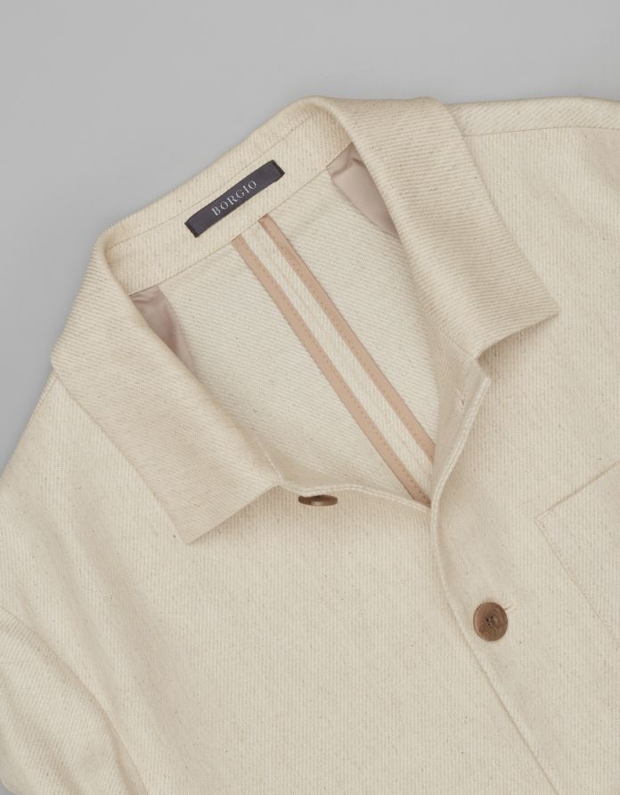 overshirt do zestawu lodrino beżowy