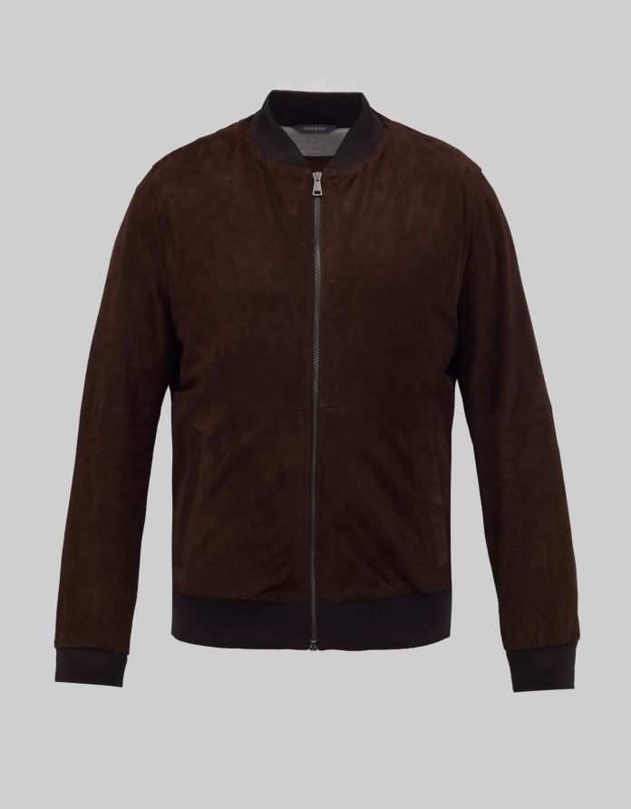 kurtka skórzana incudine brązowa