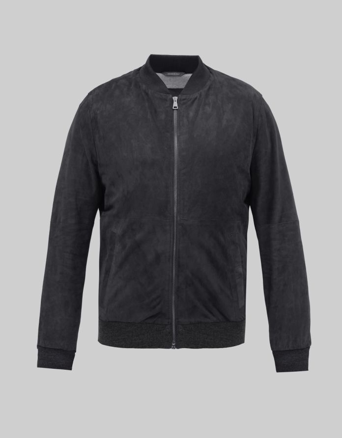 kurtka skórzana incudine szara