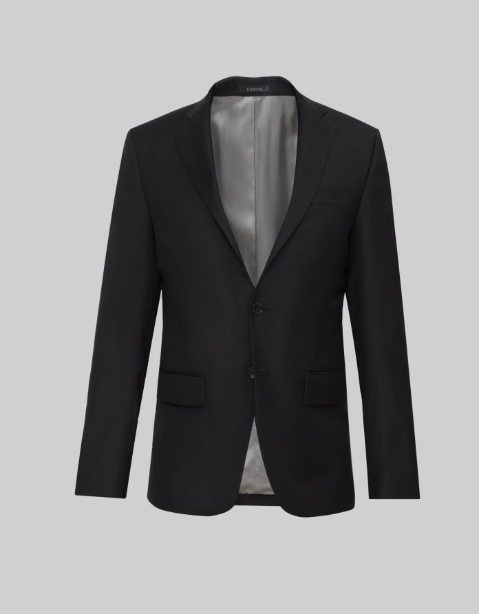 marynarka do zestawu martello czarny slim fit