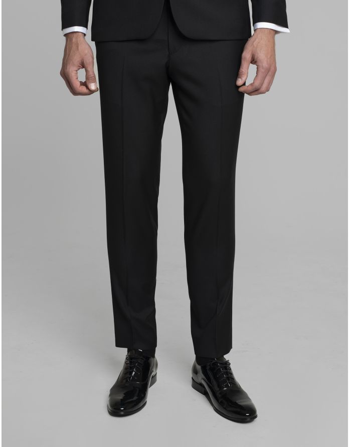 spodnie do zestawu martello czarny slim fit