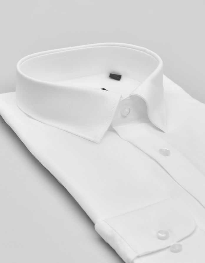 koszula francolise 00575 długi rękaw biały slim fit