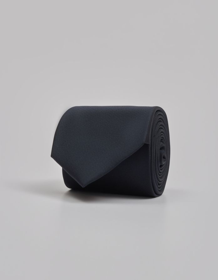 krawat classico kcg4 granatowy