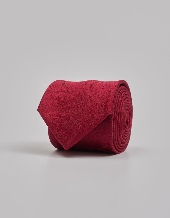 krawat classico kcg9 czerwony