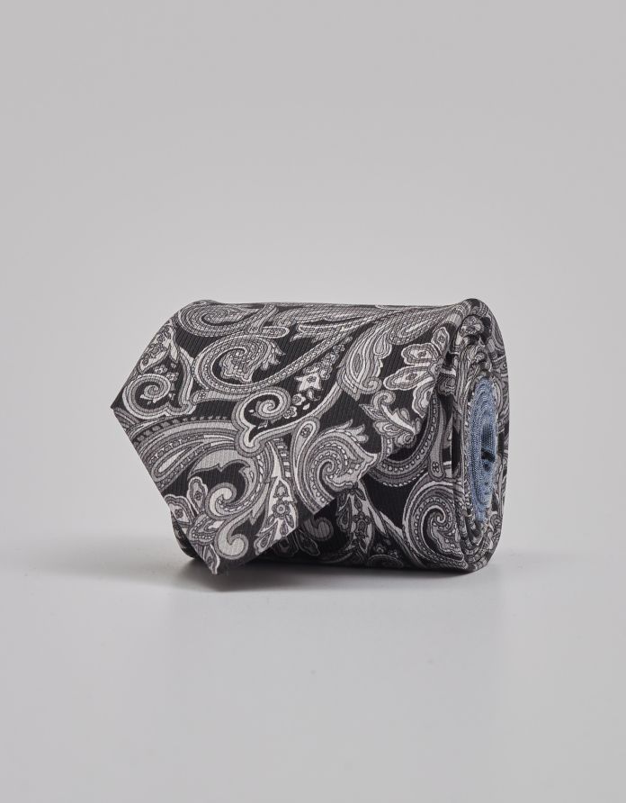 krawat seta ks4 czarny