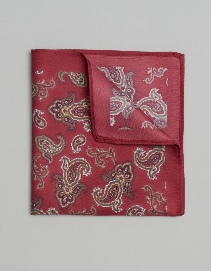 poszetka classico pc11 czerwona