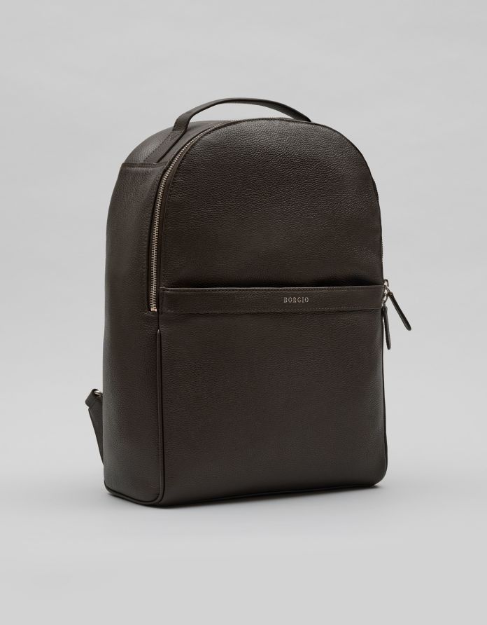 Skórzany plecak baceno brązowy